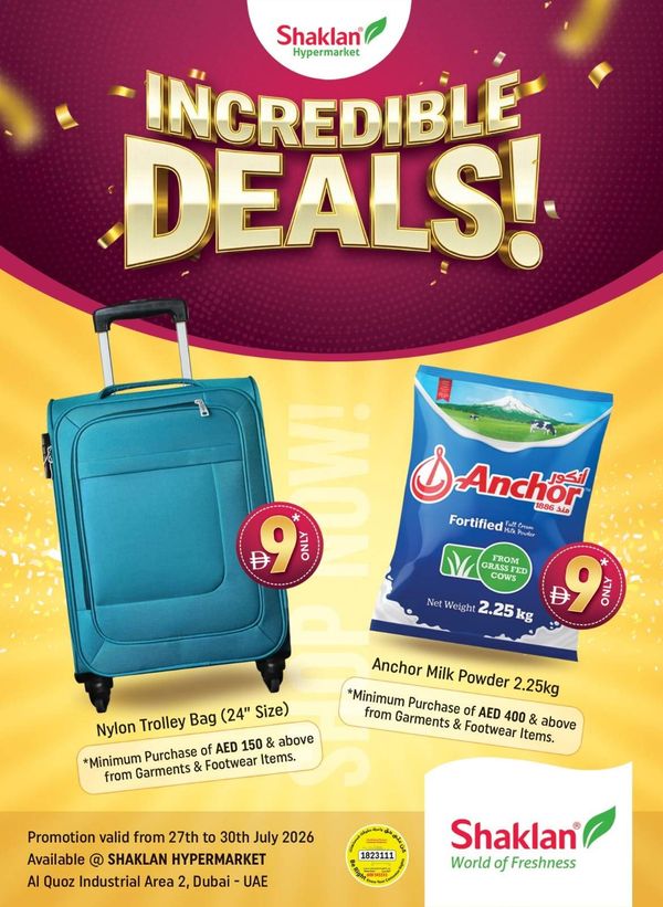 Incredible Deals