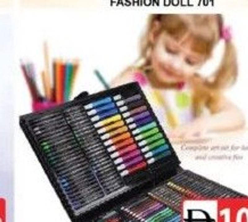 SUPER MEGA ART SET 168PC