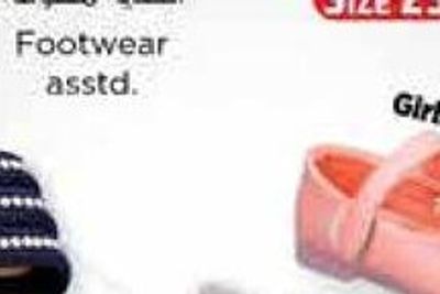 Girls Shoes asstd. Size 25-35