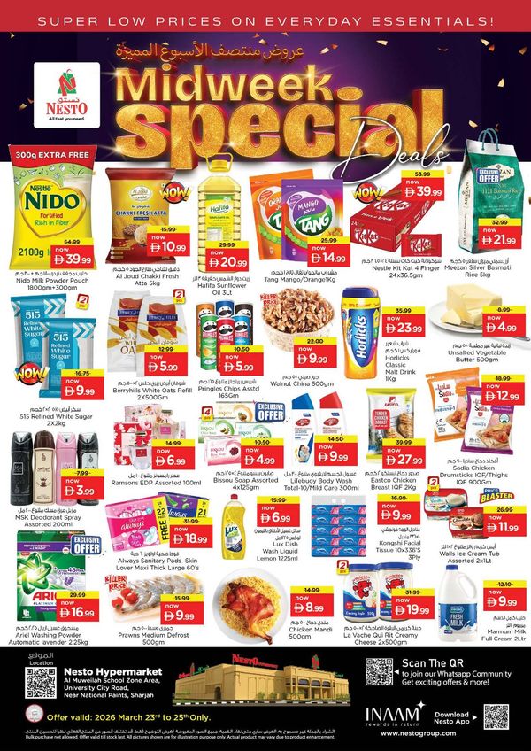 Midweek Deals
