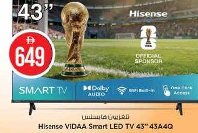 Hisense VIDAA Smart LED TV 43" 43A4Q