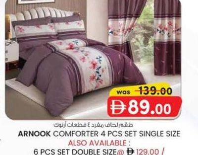 ARNOOK COMFORTER 4 PCS SET SINGLE SIZE