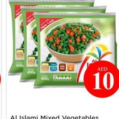 Al Islami Mixed Vegetables 3x400Gm