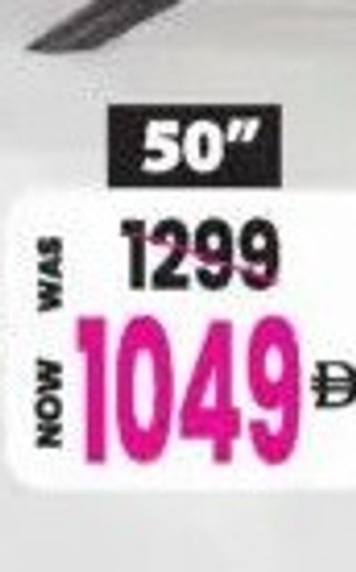 Geepas 50" 4K Google LED TV GLED5006SGXHD