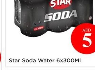 Star Soda Water 6x300Ml