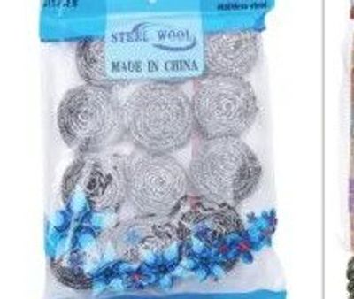 Steel Wool Scourers 1x12pcs