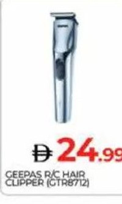 Geepas R/C Hair Clipper (GTR8712)