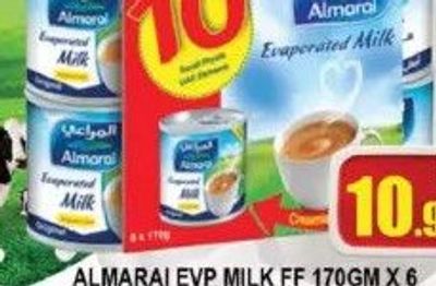 Almarai EVP Milk FF 170GM X 6