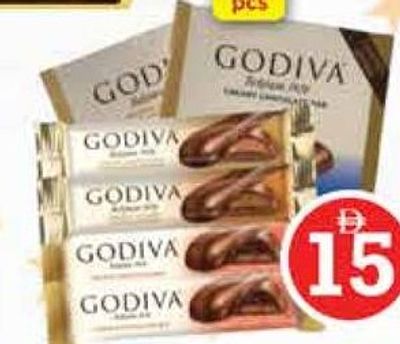 Godiva Belgium Chocolate Assrt 2x4x35gm