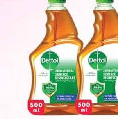 Dettol Liquid Surface Disinfectant Trigger 2x500ml