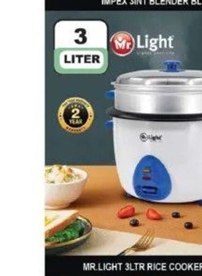 MR. LIGHT 3LTR RICE COOKER MR-2544