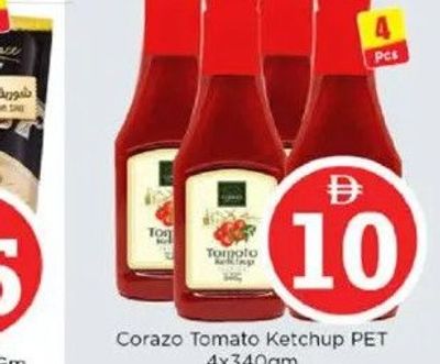 Corazo Tomato Ketchup PET 4x340gm