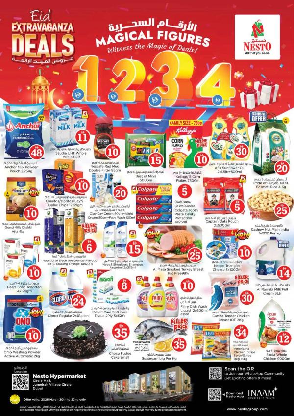 Weekend Grabs - Circle Mall, Dubai from Nesto until 22nd March