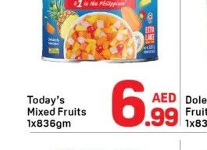 Today's Mixed Fruits 1x836gm