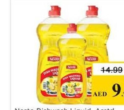 Nesto Dishwash Liquid Asstd 2X1Lt+500M