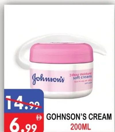 GOHNSON'S CREAM 200ML