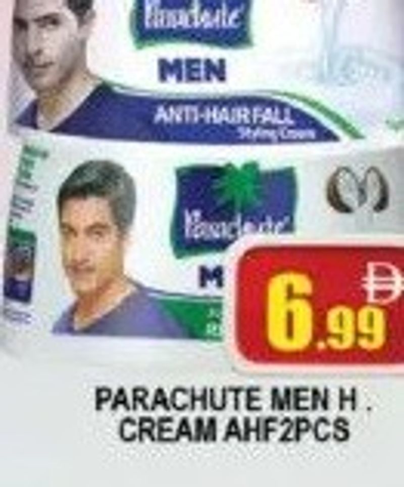 PARACHUTE MEN H. CREAM AHF2PCS