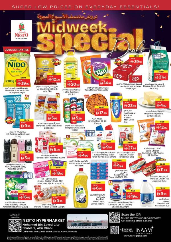 Midweek Deals