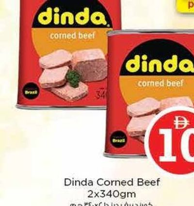 Dinda Corned Beef 2x340gm