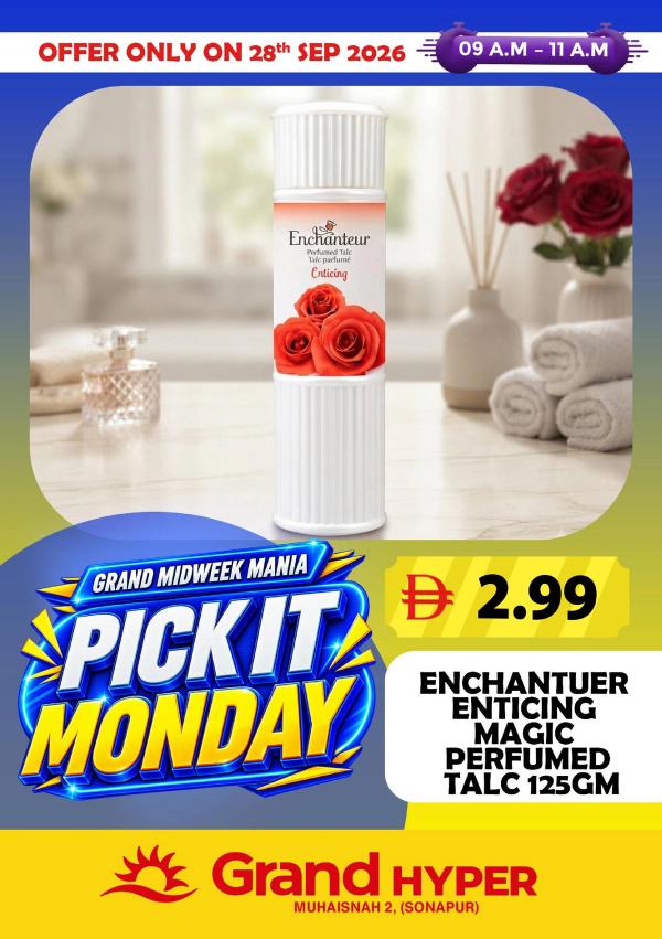 Pick It Monday