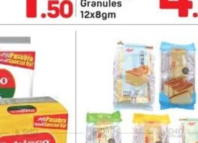 Granny Goose Tortillos 1x100gm