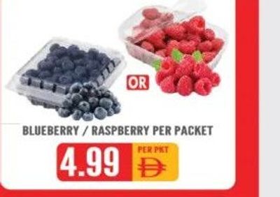 Blueberry / Raspberry Per Packet