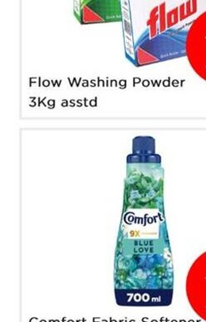 Flow Washing Powder 3kg asstd