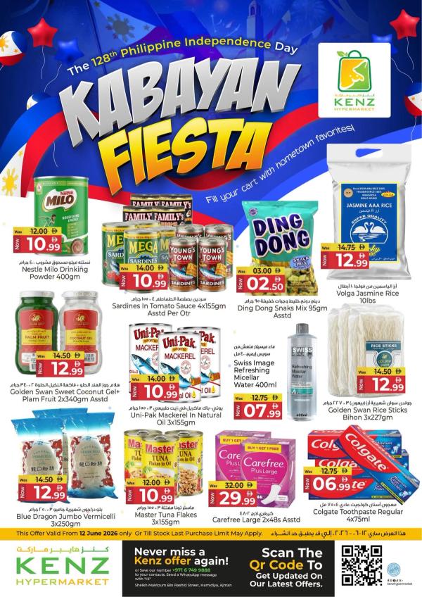 Kabayan Fiesta from Kenz Hypermarket until 12th June