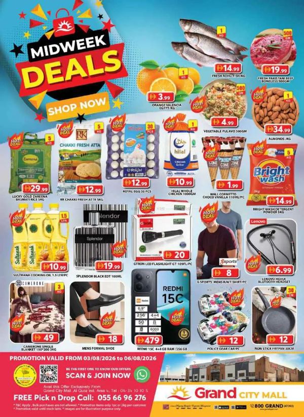 Midweek Deals