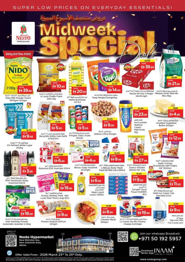 Midweek Deals