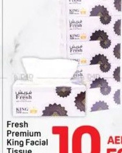 Fresh Premium King Facial Tissue 5x500sheets