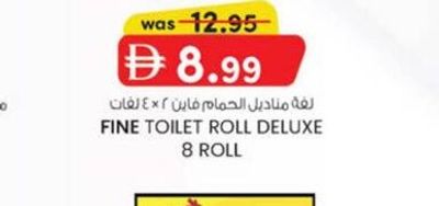 FINE Toilet Roll Deluxe 8 Roll