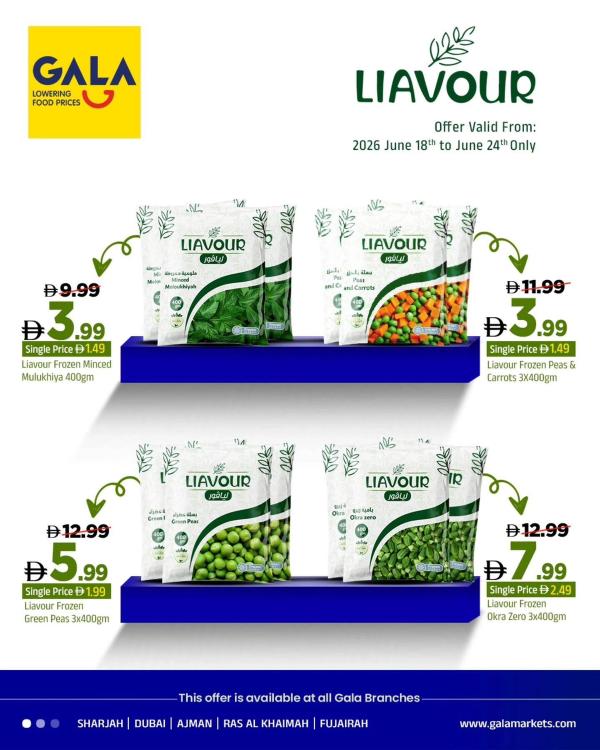 Freezer Deals from Gala Supermarket until 24th June