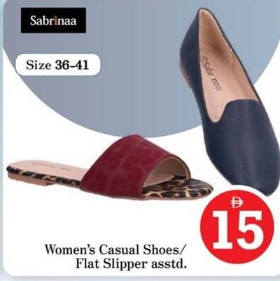 Women's Casual Shoes/Flat Slipper asstd. Size 36-41