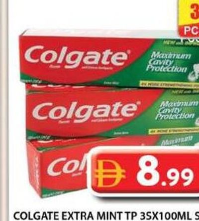 Colgate Extra Mint TP 3x100ml SPL
