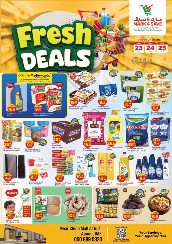 Fresh Deals - Al Jurf, Ajman from Mark & Save until 25th March