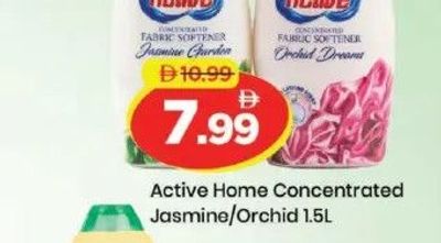 Active Home Concentrated Jasmine/Orchid Fabric Softener 1.5L