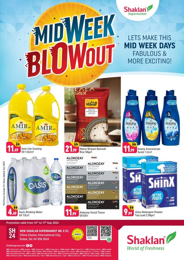 Midweek Blowout