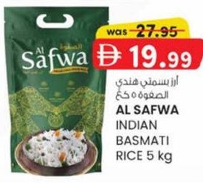 Al Safwa Indian Basmati Rice 5 kg