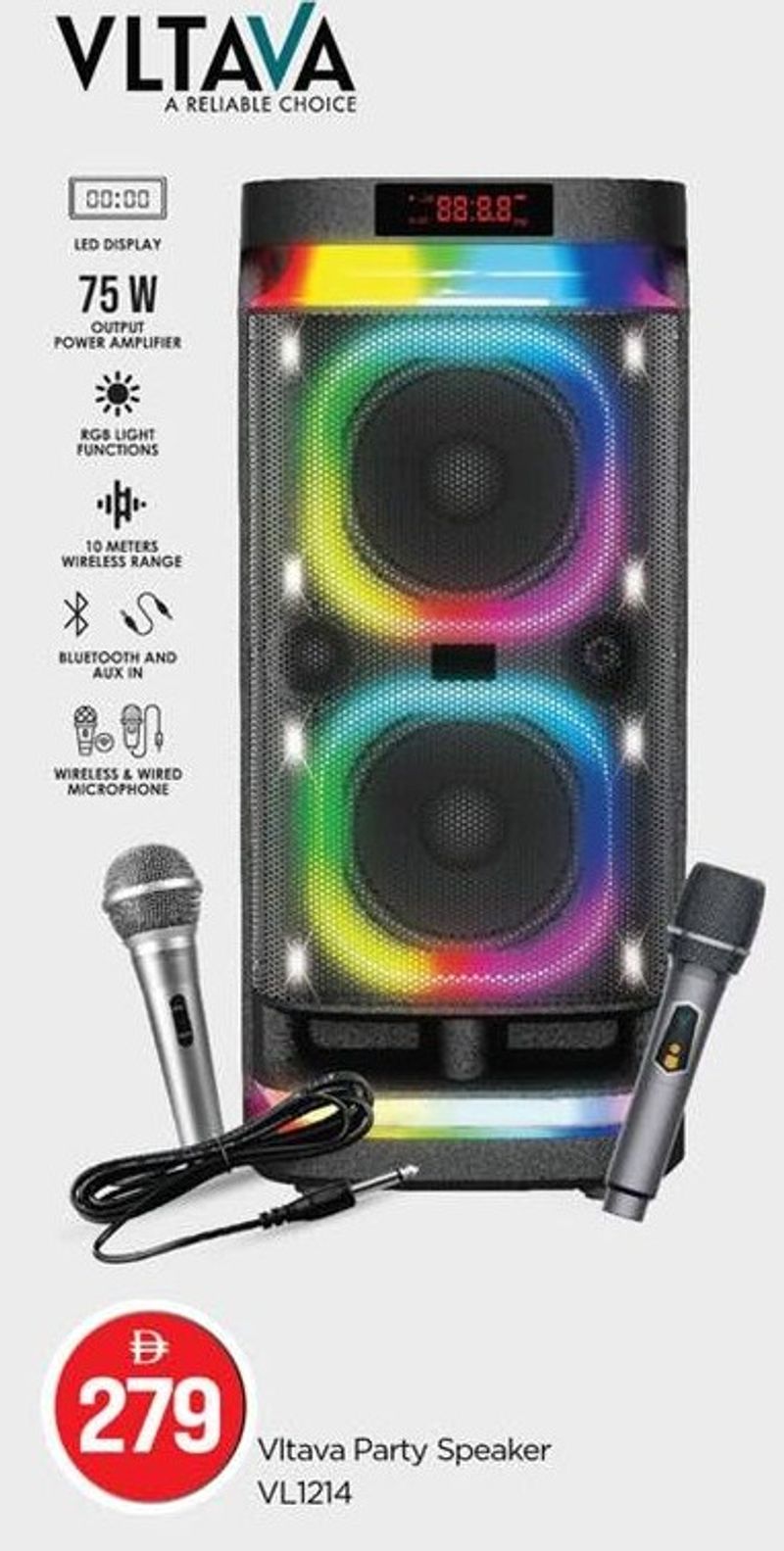 Vltava Party Speaker VL1214