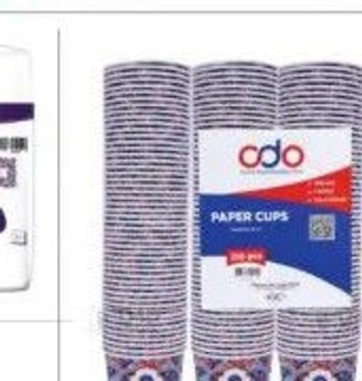 Odo Paper Cups 4x50pcs