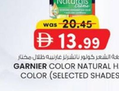 GARNIER COLOR NATURAL HAIR COLOR (SELECTED SHADES)