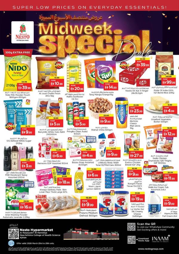 Midweek Deals