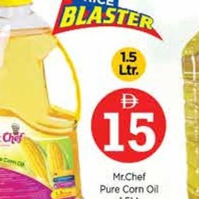 Mr. Chef Pure Corn Oil 1.5Lt