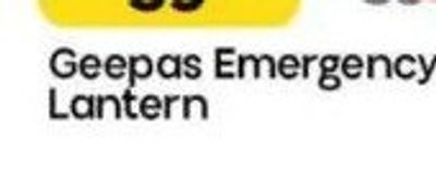 Geepas Emergency Lantern