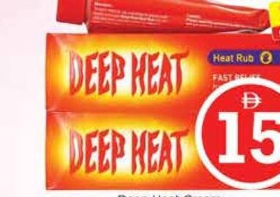 Deep Heat Cream 2x67gm