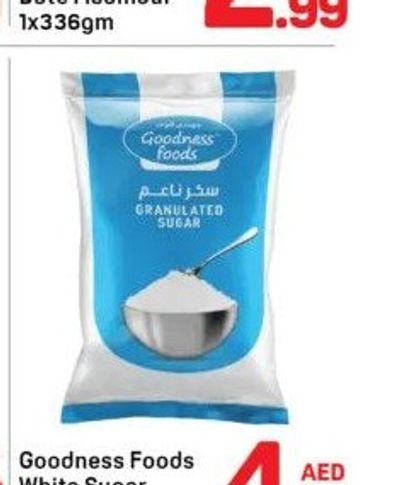 Goodness Foods White Sugar 1x2kg