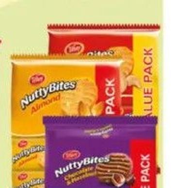 Nutty Bites Biscuits Mixed Nuts/Choco/Hazelnut/Coconut/Almond 8X81GM/PKT