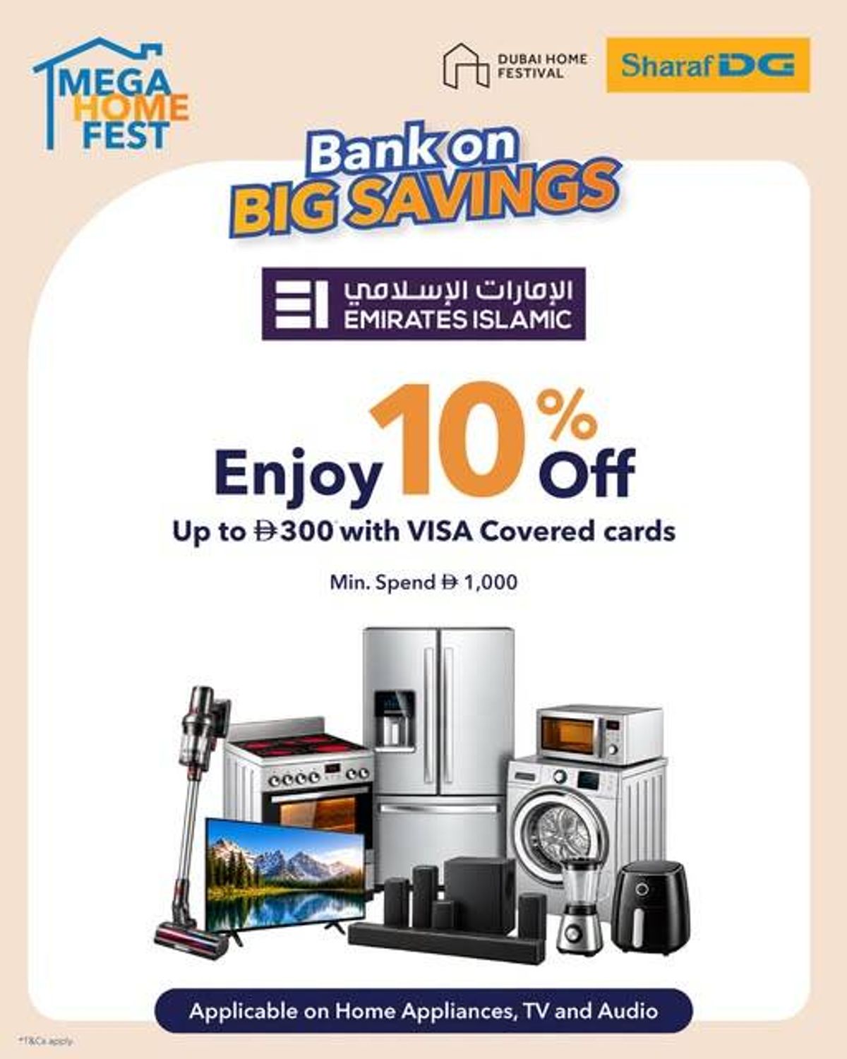 Big Savings from Sharaf DG until 1st November