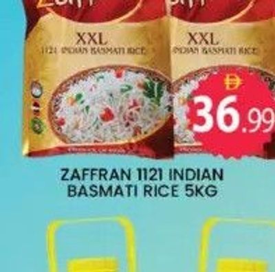 Zaffran 1121 Indian Basmati Rice 5KG